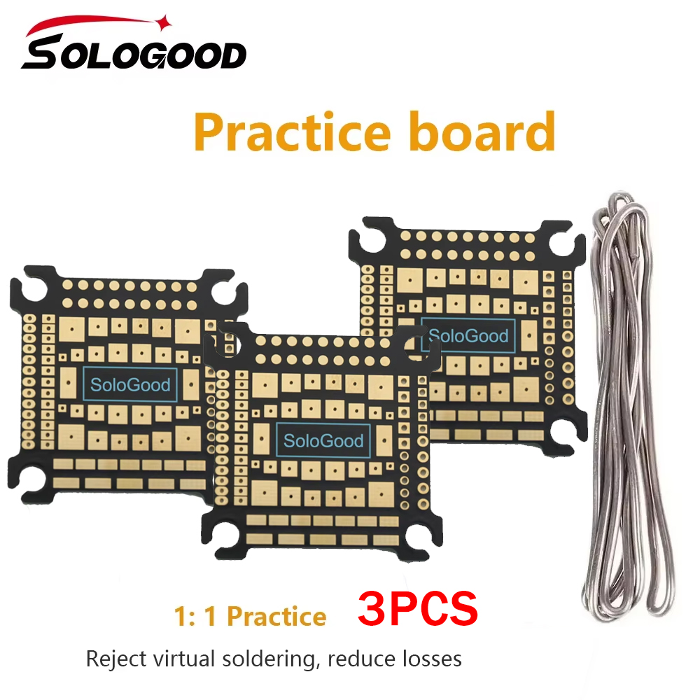 Fpv Drone Tool Kit - แผ่นฝึกบัดกรี SoloGood ขนาด 30.5*30.5 มม. อัตราทด