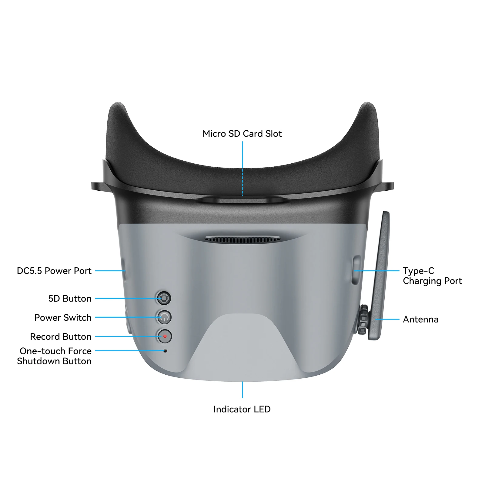 BetaFPV VR04 แว่นตา FPV รุ่นอน - Fpv Drone Goggles บทวิจารณ์และราคา