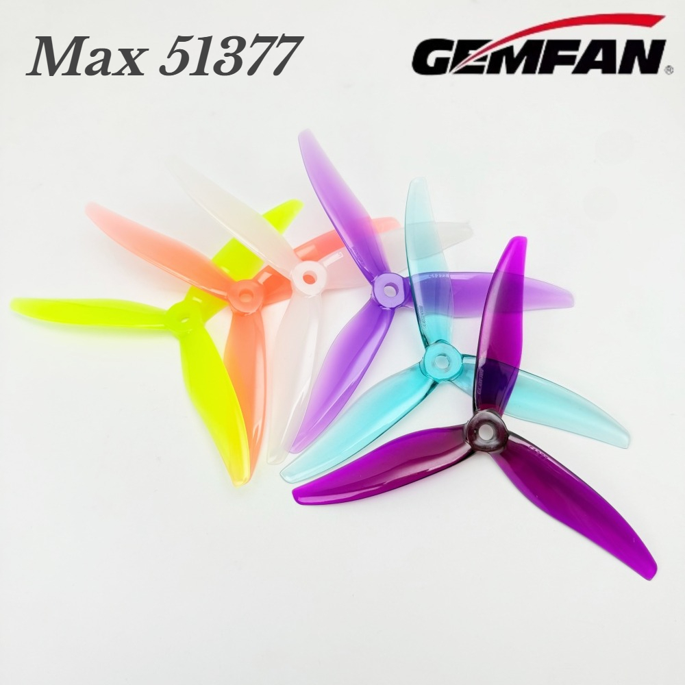 2 คู่เจมแฟน ฮิวริคีน 51377 แม็ - Fpv Drone Propeller บทวิจารณ์และราคา