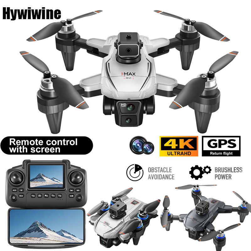GPS RC Drone พร้อมหน้าจอ 4K Pr - Fpv Drone Charger บทวิจารณ์และราคา